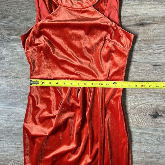 Grace Karin Cowl Neck Velvet Party Dress SizeS - Picture 4 of 7